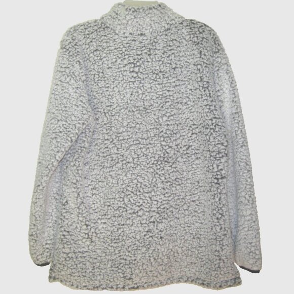 Ohio State University Woman's Fleece Sherpa Scarlet & Gray Ohio State Emblem XL - Picture 6 of 6